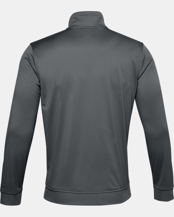 Men's UA Sportstyle Tricot Jacket, Gray, pdpMainDesktop image number 7